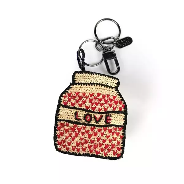 「フランス発バッグブランド「ジャマン・ピュエッシュ」からネオポップアートを刺繍で描いたコラボバッグが登場」の画像