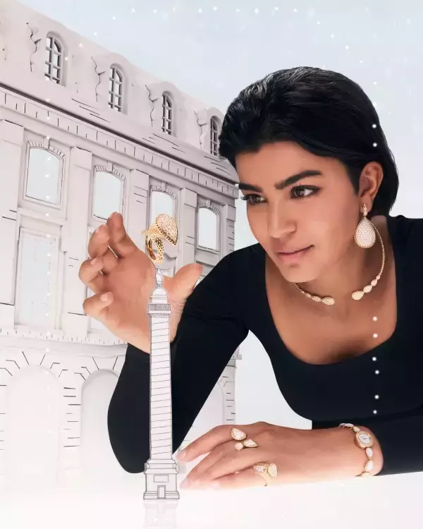 「ブシュロンのホリデーキャンペーンがスタート。ローラやアレクサ・チャンらがフェスティブな季節を華やかに彩る」の画像