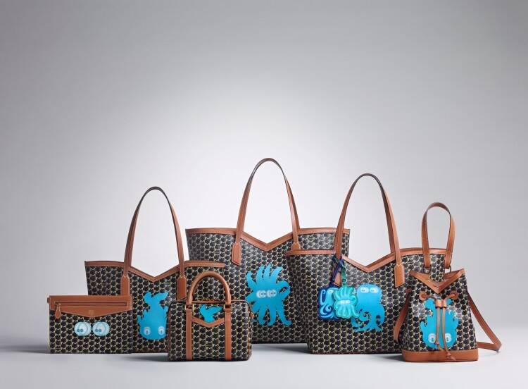 モワナがグラフィックデザイナーの永井一正とコラボ。DSM GINZA限定カプセルコレクションを発売