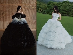 TOMO KOIZUMI × KOTOHOGI──八芳園に咲く“人生の祝福”。ブランド初のウエディングドレスが誕生