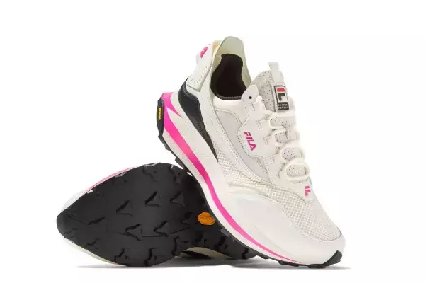 「バーニーズとフィラのコラボスニーカーが限定発売。 モダンな質感とアイコニックなデザインを表現」の画像