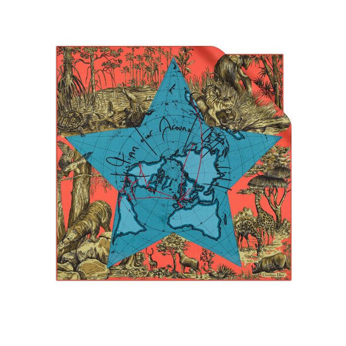 ターバンやヘッドバンドに、今秋冬シーズン大注目! 様々な表情にエレガンスと大胆さをもたらすディオールのシルクスカーフ