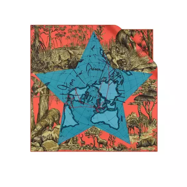 「ターバンやヘッドバンドに、今秋冬シーズン大注目! 様々な表情にエレガンスと大胆さをもたらすディオールのシルクスカーフ」の画像