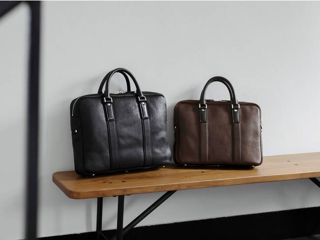 土屋鞄製造所から幅広い機能性を備え丈夫で長く使える国産牛革のメンズ鞄シリーズが登場
