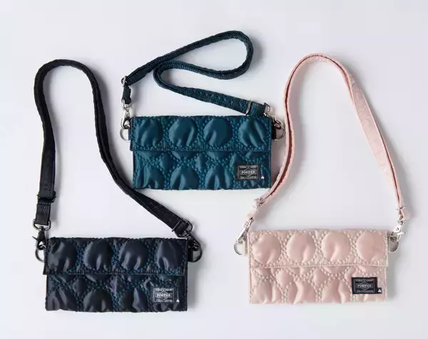 「ミナ ペルホネンとポーターのコラボバッグが再び! 人気のテキスタイル 「tambourine」に加え「シンフォニー」が初登場」の画像