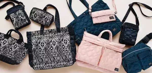 ミナ ペルホネンとポーターのコラボバッグが再び! 人気のテキスタイル 「tambourine」に加え「シンフォニー」が初登場