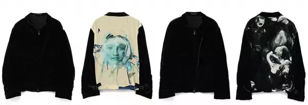 「Yohji Yamamoto HOMMEからビジュアルアーティスト「ジェームス・ジーン」とコラボした全12型のカプセルコレクションが登場」の画像