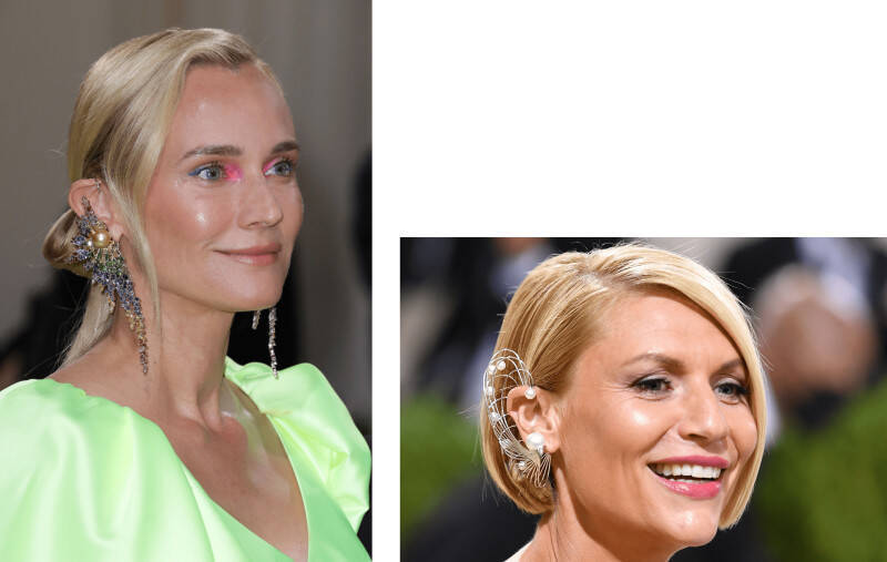 2年ぶり開催の「メットガラ」にダイアン・クルーガー、クレア・デインズらがTASAKIのジュエリーを纏い登場