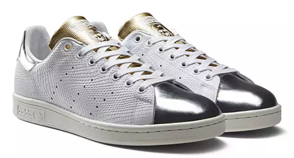 「アディダス「スタンスミス」に新作登場、ミツバチの巣のような質感をアッパーに採用」の画像