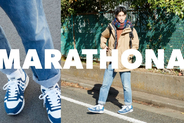 ヒュンメルのアーカイブモデル「MARATHONA」にスエードとヌバックを採用した秋冬シーズンモデルが登場