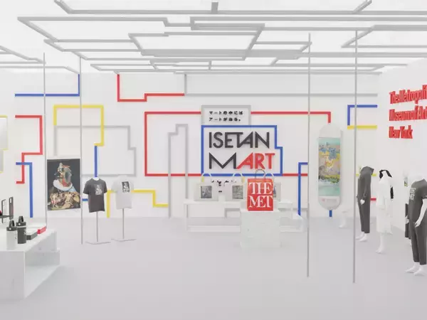 「メトロポリタン美術館所蔵のアートや「THE MET」ロゴをモチーフとした限定アイテムがイセタンマートに登場」の画像
