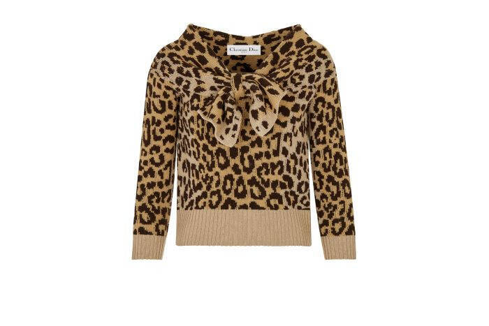 ディオール 秋冬 2021-2022 コレクションでマリア・グラツィア・キウリが描いた「ミッツァ」レオパードが再登場