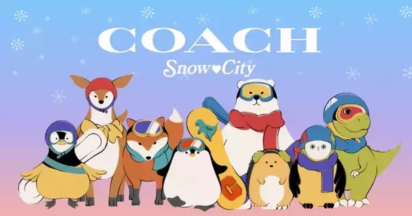 「コーチが「COACH SKI」コレクションを発表。キャンペーンには女優のブリタニー・オグラディらが出演」の画像