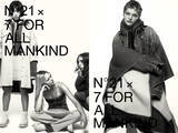 「N21が 7 For All Mankindと初のコラボ。デニムのカプセルコレクションを新宿伊勢丹で先行販売」の画像3