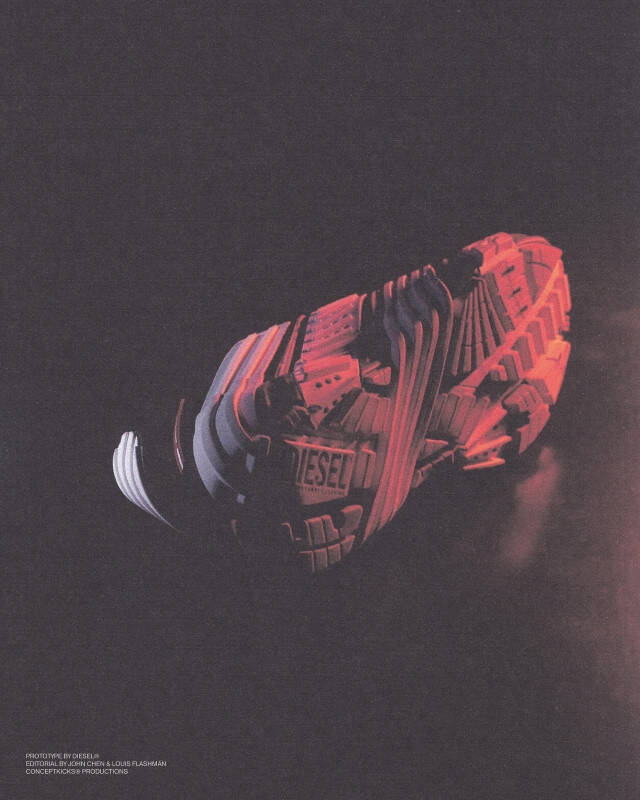 ディーゼルの最新デザインスニーカー「プロトタイプ」発売。ディーゼル初の限定版NFTも登場