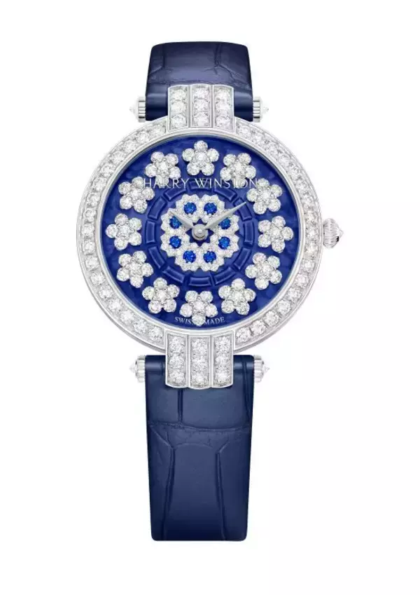 「ハリー・ウィンストンからサンフラワーの華やかな存在感をダイヤルに描いた新作タイムピースが誕生」の画像