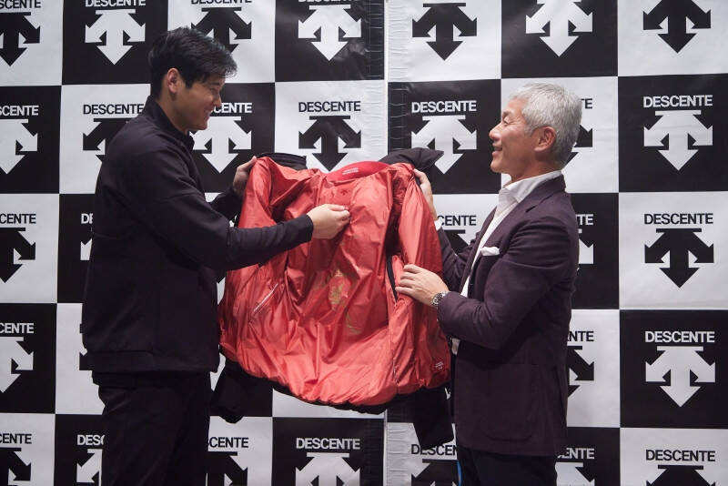 大谷翔平選手モデルの「水沢ダウン」抽選販売。 出身地、岩手県奥州市 