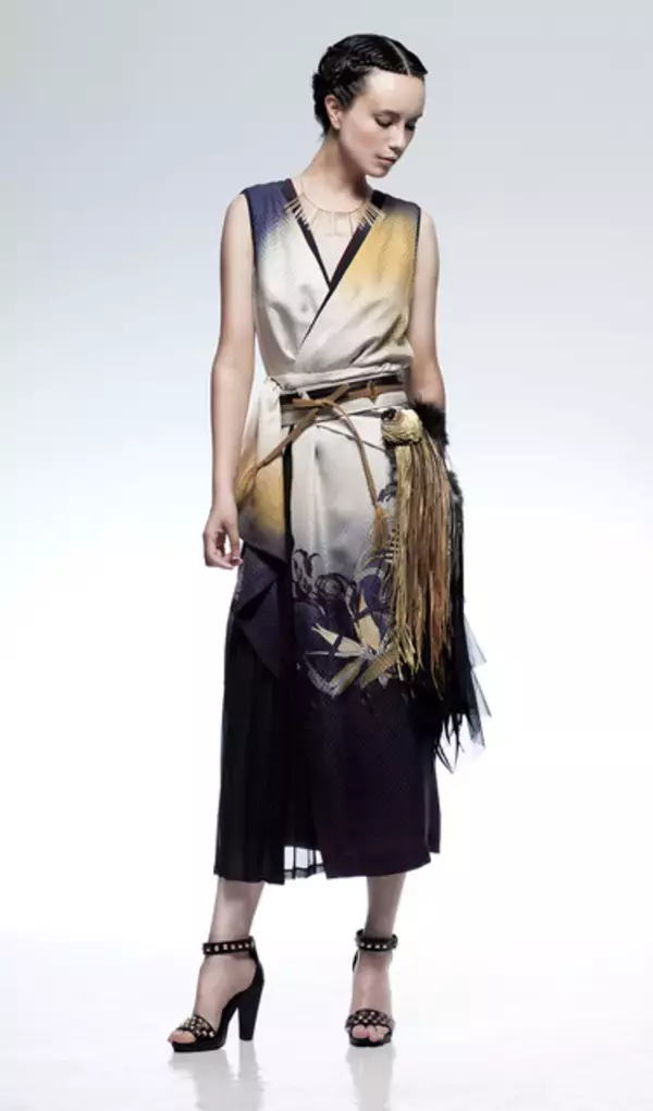 「ソマルタのデザイナー廣川玉枝による“新時代の和装”。西陣織「細尾」など4社と共作した着物を展示」の画像