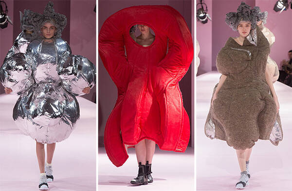 コム デ ギャルソン 膨らむシルエットで定義する未来のファッション 17 18秋冬ウィメンズ 17年3月9日 エキサイトニュース