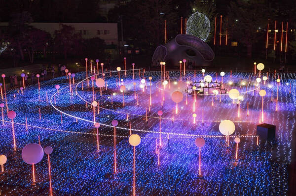 六本木ので見るアートなイルミネーション 東京ミッドタウンの スターライトガーデン18 18年12月日 エキサイトニュース