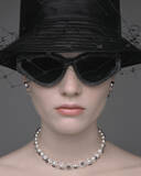 「ディオールの新作ジュエリー「Teddy-D」 が登場。星やクローバーのモチーフが輝くパールのネックレス」の画像1