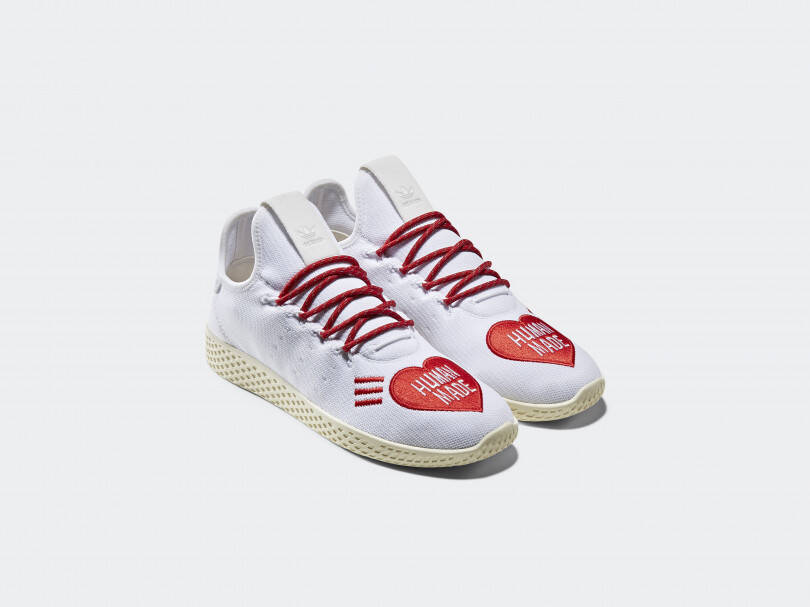 ファレル×アディダス オリジナルスからヒューマン メイドNIGO®との“ハート”のスニーカー登場