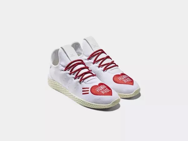 「ファレル×アディダス オリジナルスからヒューマン メイドNIGO®との“ハート”のスニーカー登場」の画像