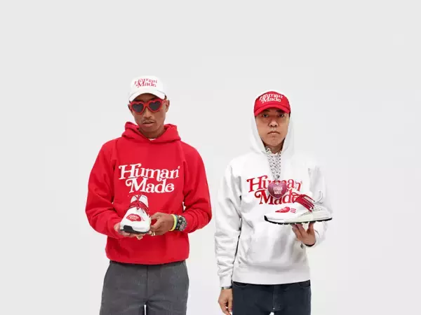 「ファレル×アディダス オリジナルスからヒューマン メイドNIGO®との“ハート”のスニーカー登場」の画像
