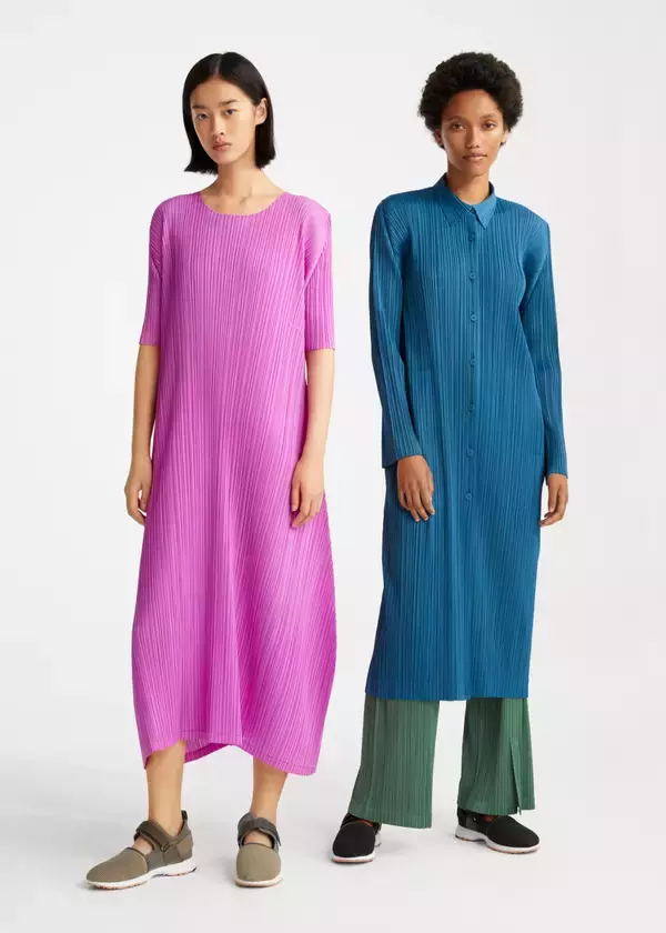 「【ルック】プリーツ プリーズ イッセイ ミヤケ2020春夏コレクション」の画像