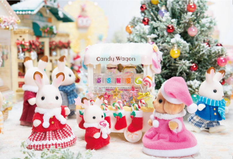 シルバニアファミリー展が小田急百貨店新宿店で開催、村を再現したジオラマや限定グッズも