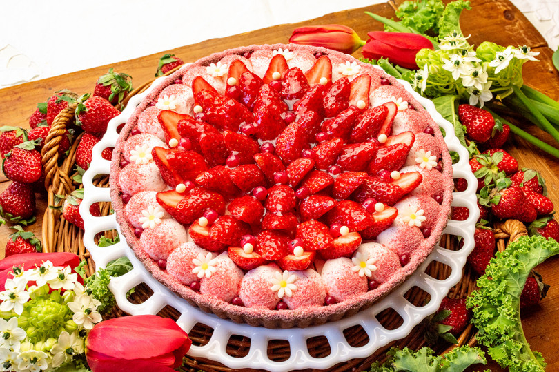 キル フェ ボン バレンタイン限定タルト