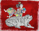 「太陽と星の色を持つ画家、蟹江杏の新作展がGINZA SIXで開催」の画像1