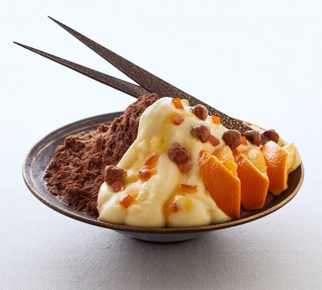 贅沢なメロン、新登場のチョコ＆オレンジをはじめ、6種のかき氷が勢そろい。ホテル日航大阪の「プレミアムかき氷」
