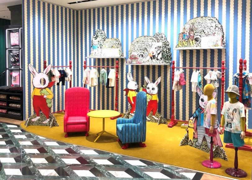 グッチ×ヒグチユウコのキッズコレクション、銀座と名古屋で限定ショップが開催中!