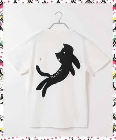 niko and ... ×TSUMORI CHISATO大好評コラボ第二弾! 「キラネコ」をプリントした半袖Tシャツも