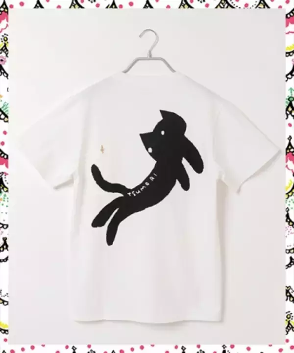 「niko and ... ×TSUMORI CHISATO大好評コラボ第二弾! 「キラネコ」をプリントした半袖Tシャツも」の画像