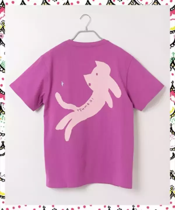 「niko and ... ×TSUMORI CHISATO大好評コラボ第二弾! 「キラネコ」をプリントした半袖Tシャツも」の画像