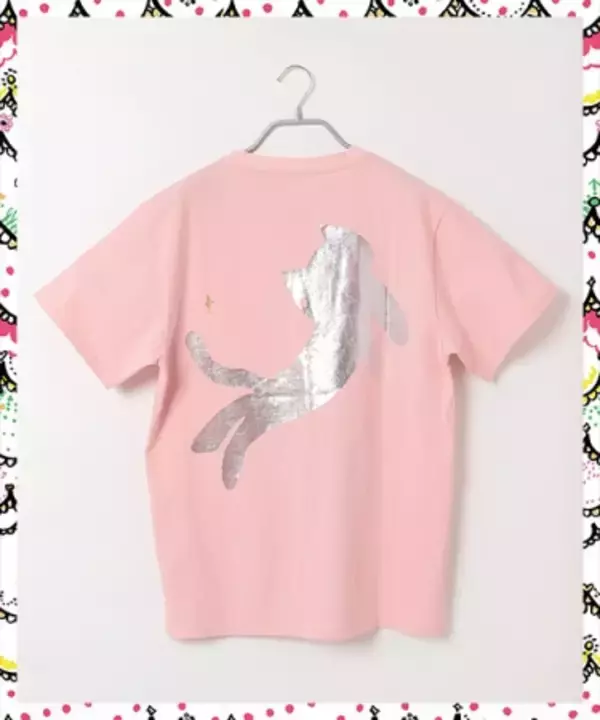 「niko and ... ×TSUMORI CHISATO大好評コラボ第二弾! 「キラネコ」をプリントした半袖Tシャツも」の画像