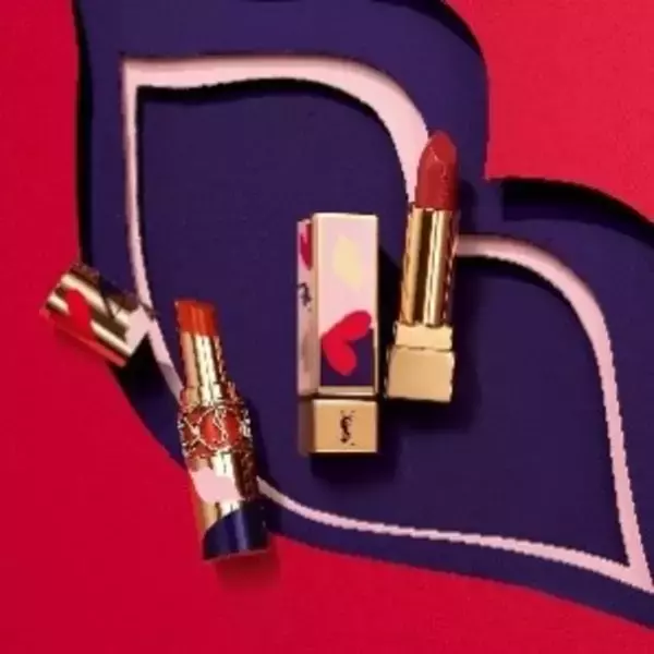 YSLの新しいリップは情熱的な4つのディープレッド! 「FAKY」HINA&TAKIとのTwitterスペシャルライブ配信も