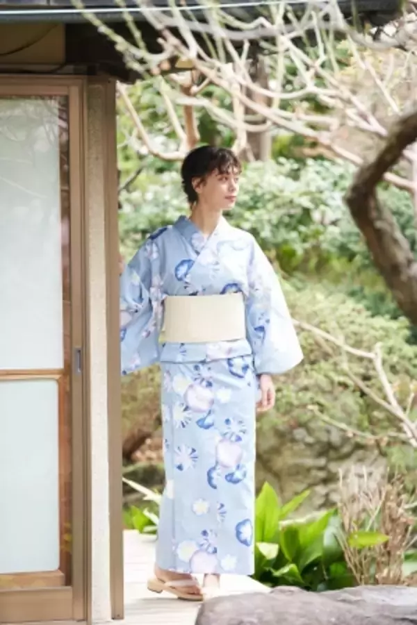 「今年の夏は「おうち浴衣」で涼しく華やかに。神田沙也加、小嶋真子が手掛ける浴衣も登場」の画像