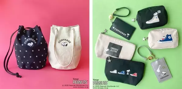 「スニーカーと戯れるスヌーピーのアートが可愛すぎ! ピーナッツ×コンバースのコラボが今年も登場」の画像