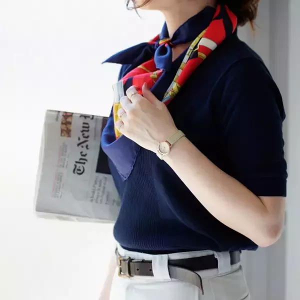 「アニエスベーの腕時計別注モデルが登場! ソーラーウォッチで、サスティナブルに」の画像