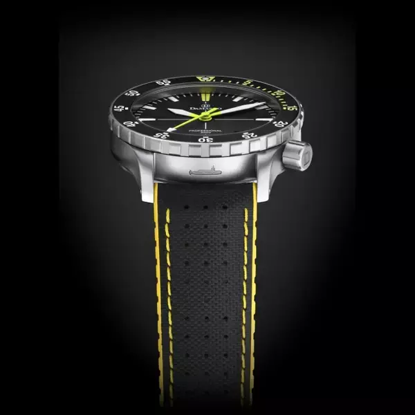 「ドイツ時計メーカーDAMASKO(ダマスコ）が高耐磁ダイバーウォッチ「ダイバー300M」のブラックイエローモデルを販売」の画像
