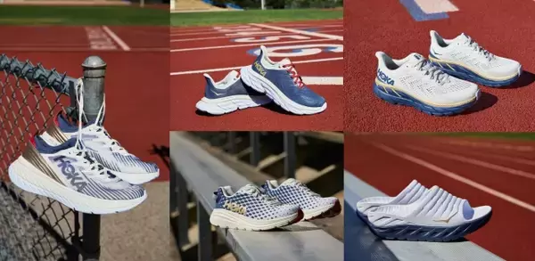 HOKA ONE ONEの人と人とを「紡ぐ」スペシャルコレクション。日本由来のカラーで表現したフットウェアとアパレルを発売