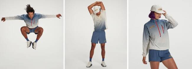 HOKA ONE ONEの人と人とを「紡ぐ」スペシャルコレクション。日本由来のカラーで表現したフットウェアとアパレルを発売