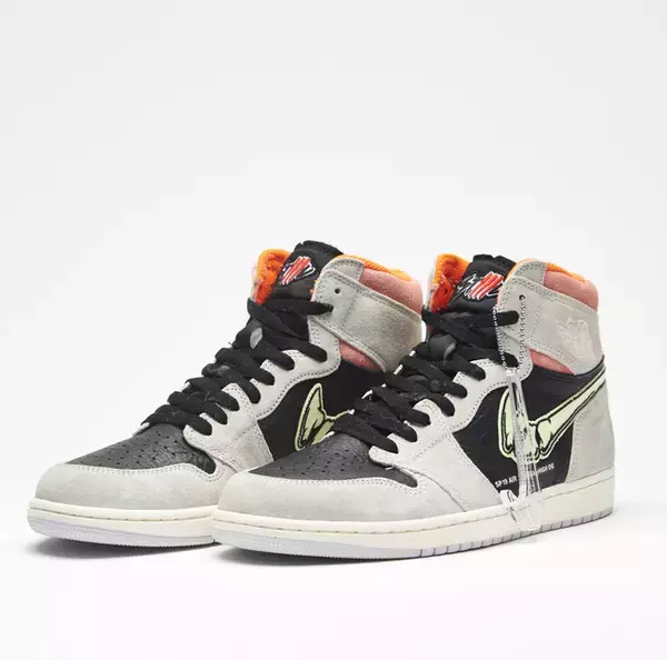 「スティルアライブからAJ1の「RETORO HIGH  NEUTRAL GREY」のリメイクスニーカーが発売」の画像