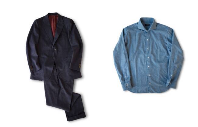 オンライン完結型のカスタムオーダーサービス「Hi TAILOR」にデニムオーダースーツが限定で登場