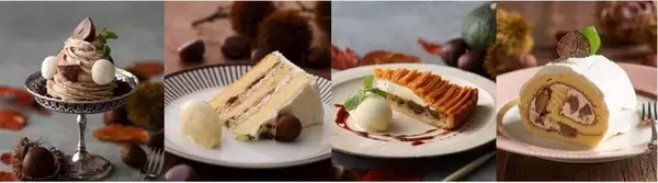 「キハチの栗スイーツが登場! 新作パフェや、和栗を丸ごとのせたモンブランなど盛りだくさん」の画像