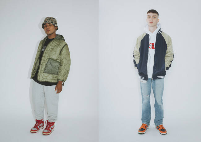 atmos apparelが「Digital Hike」をテーマとした20AW LOOK公開。デイリーユースなアイテムにアウトドアの要素が随所に