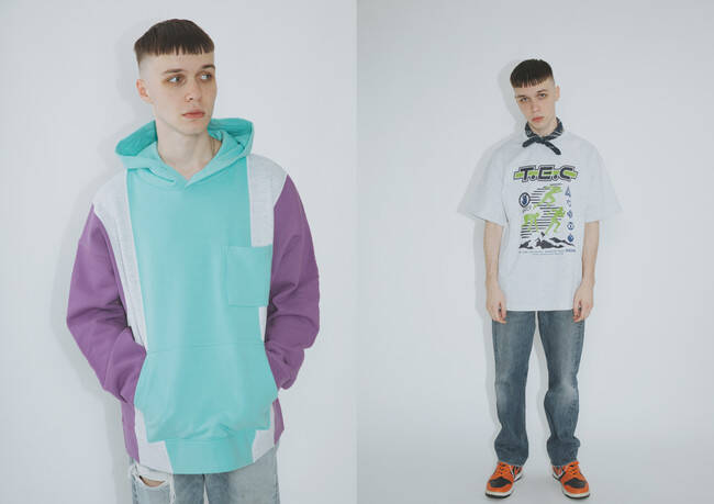 atmos apparelが「Digital Hike」をテーマとした20AW LOOK公開。デイリーユースなアイテムにアウトドアの要素が随所に